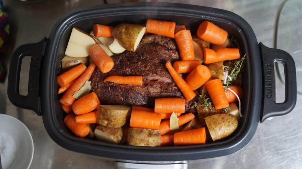 pot roast in a cuisinart crock pot